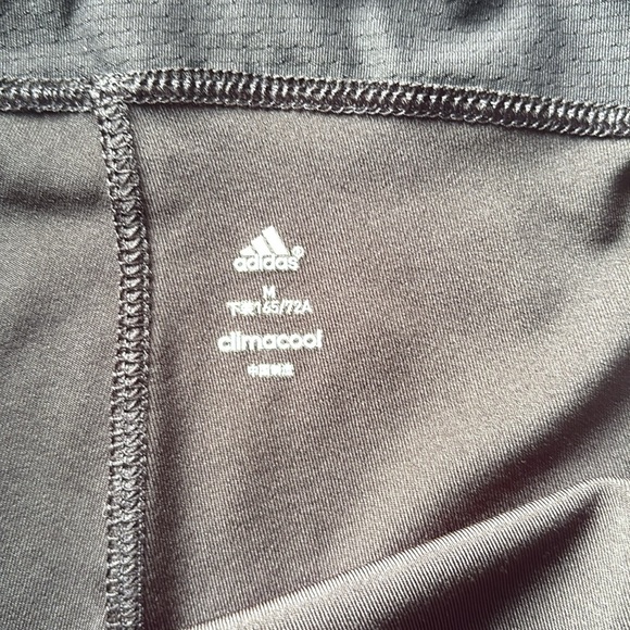 Classic Adidas Black Crop Joggers - Picture 6 of 9